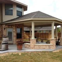 Houston Outdoor Living Spaces – Unique Covered Patio Addition!