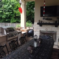 Outside Kitchen Design Ideas: Houston Patio Goes Mediterranean