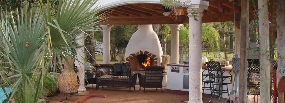 Covered Patio Kitchens