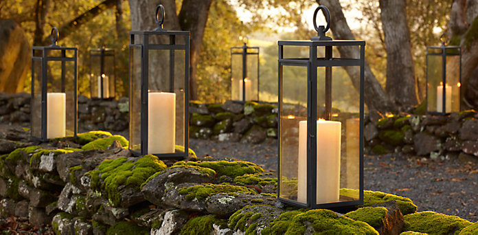 These Santorini Lanterns from Restoration Hardware are part of the new line of luxury outdoor furniture and upscale outdoor lighting being offered by Outdoor Homescapes of Houston. The outdoor designer is partnering with Senior Designer Lisha Maxey to expand this part of their outdoor design business. More at www.outdoorhomescapes.com/blog.