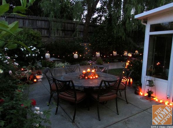 This is one of the Halloween patio decorating ideas for 2014 shared by Outdoor Homescapes of Houston on its blog. This design is from The Home Depot's 2013 Halloween Style Challenge. More at www.outdoorhomescapes.com