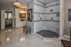 Large Shower in Remodeled Bathroom